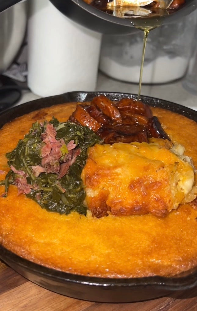 Loaded Corn Bread Bowl