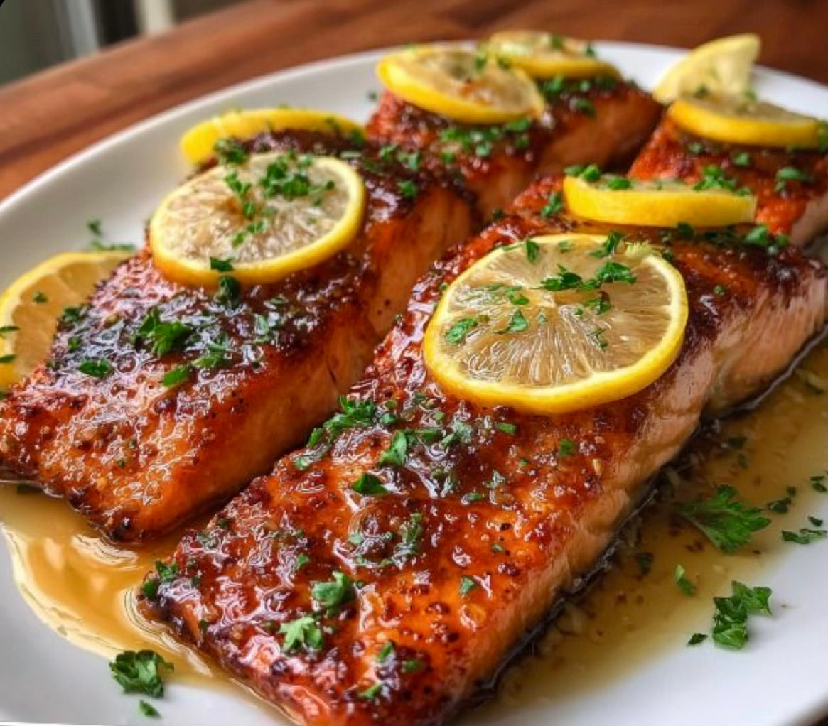 Glazed Salmon Plate (Pre-order)